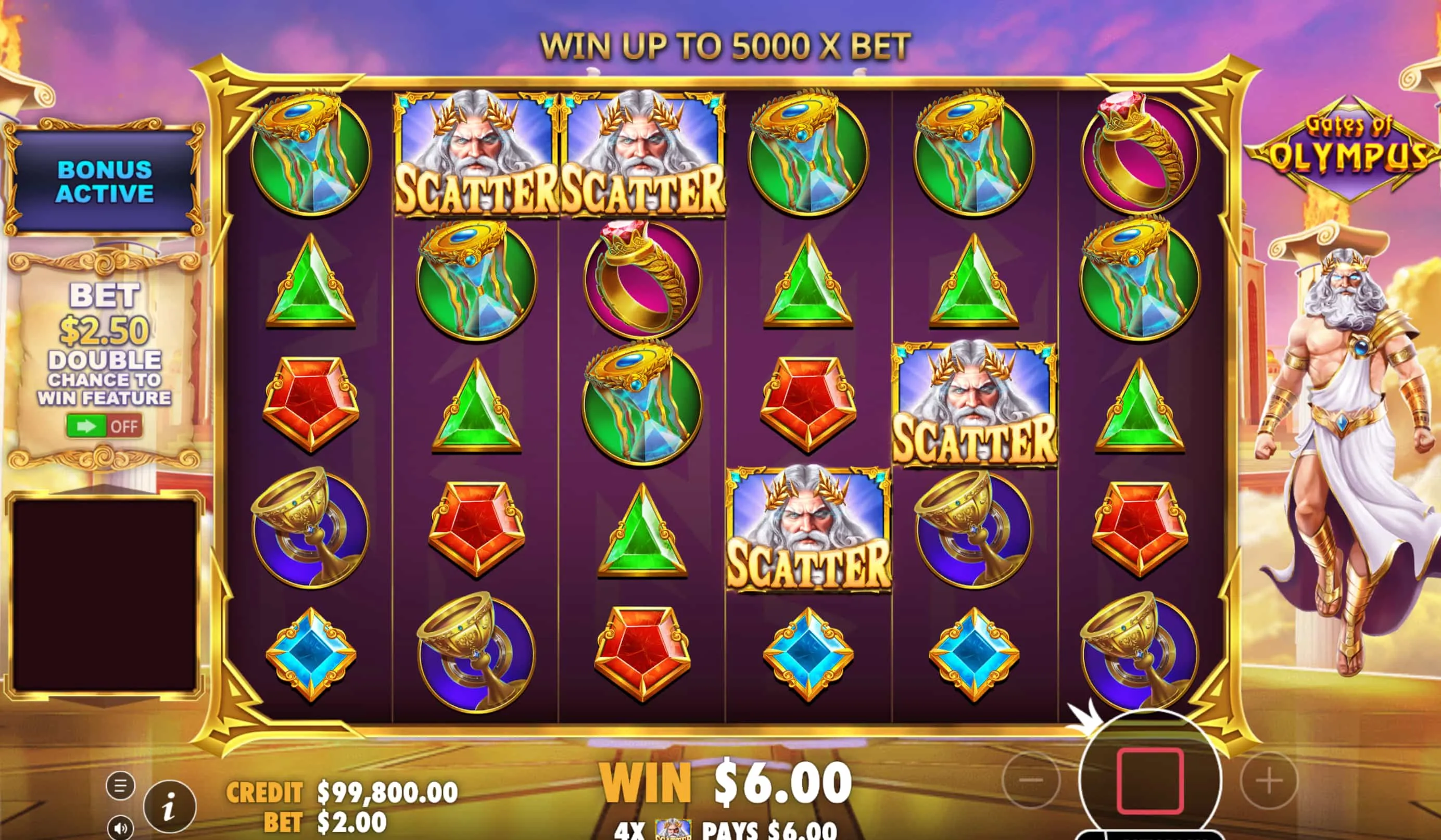 Gates of Olympus 1000 auf Mobilger&auml;ten